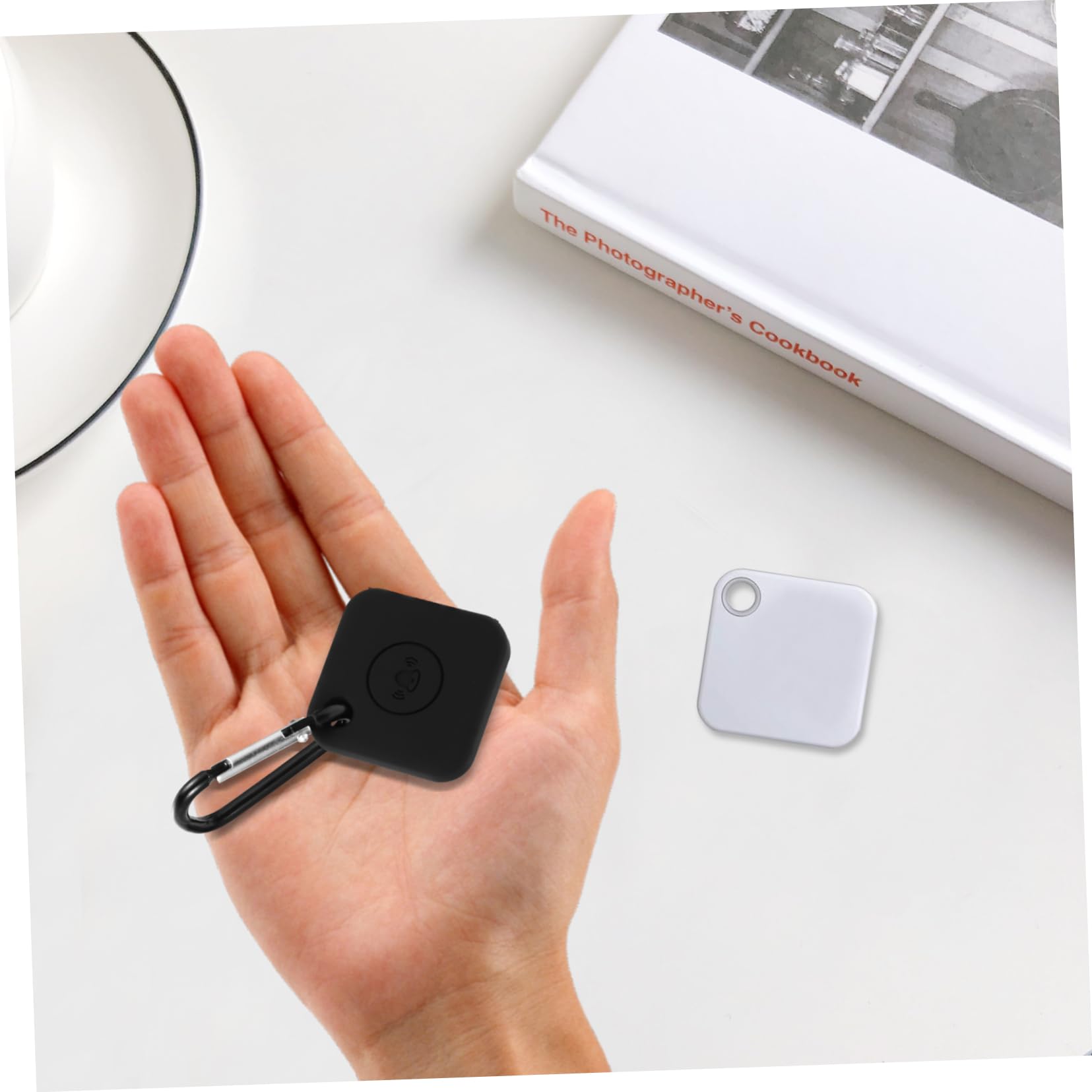 Generic Portable Protective Case for Tile Mate Tracker Scratch Resistant Easy to Clean One - Keychain Compatibility