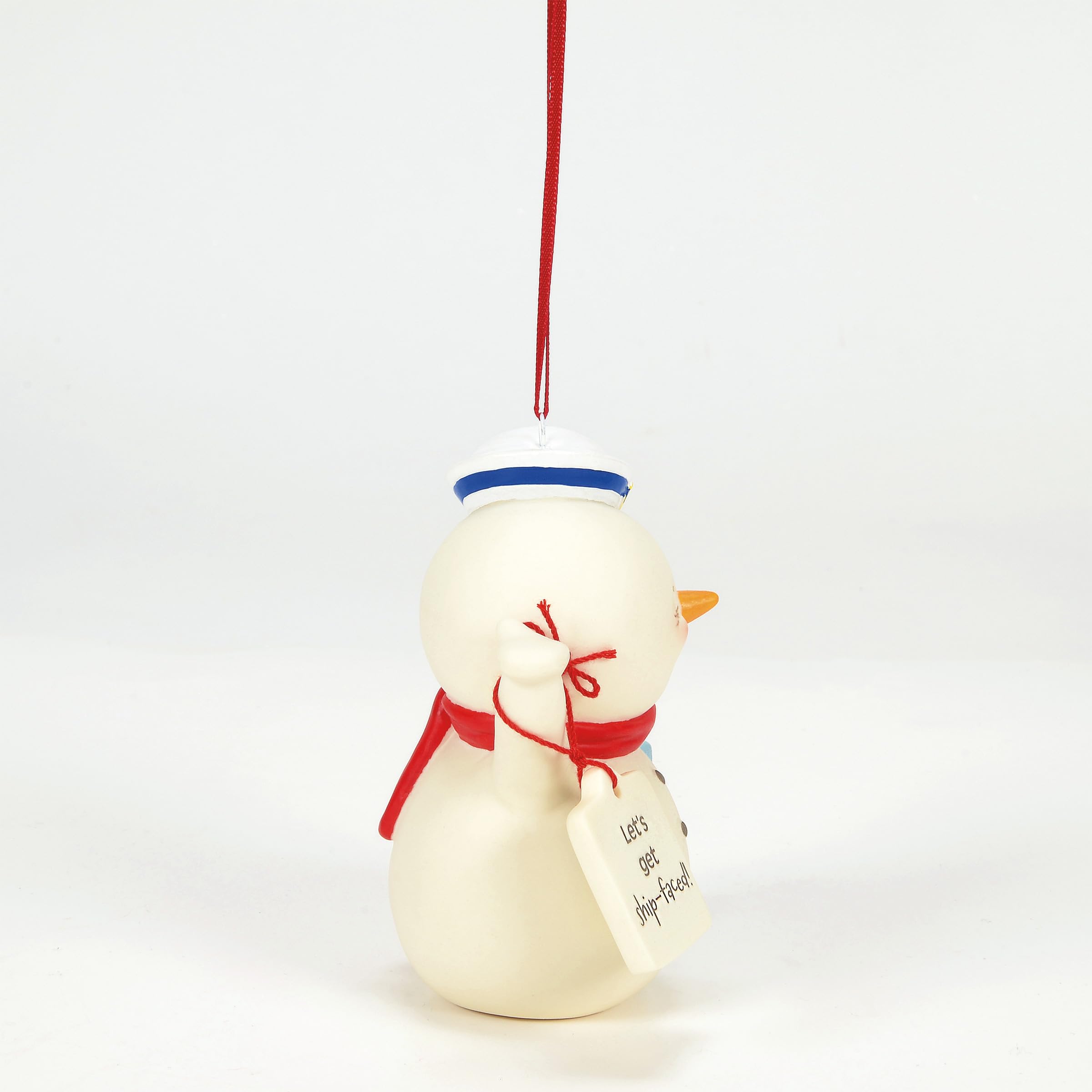 Department 56 Snowpinions Let's Get Schiffskreuzfahrt zum Aufhängen, 8,9 cm, Mehrfarbig