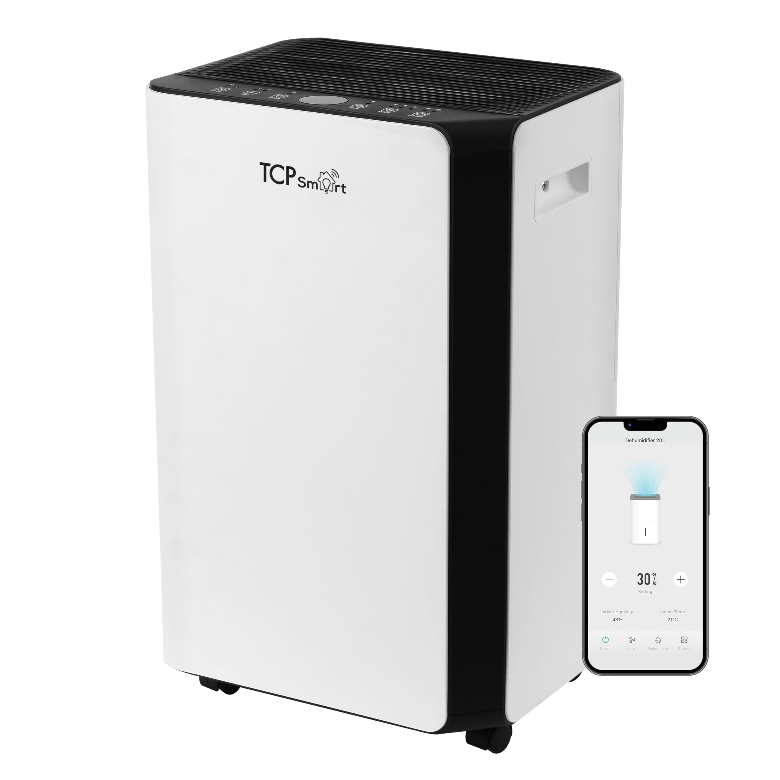 TCP Smart Dehumidifier - 20L - White