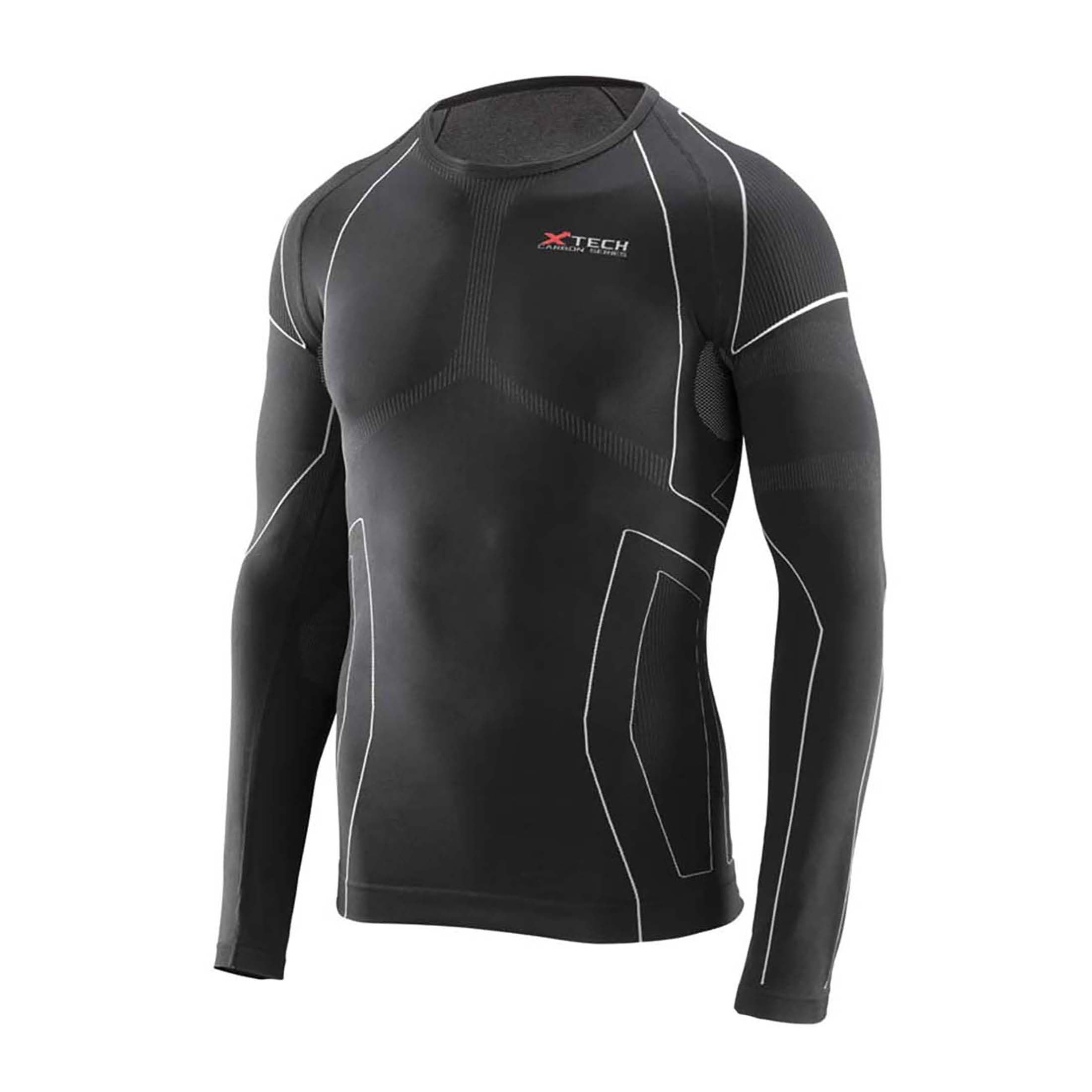 Maglia Race3 Manica Lunga, Maglia Tecnica Uomo, Termoregolante e Traspirante, in Polipropilene, Multisport per Outdoor e Allenamento