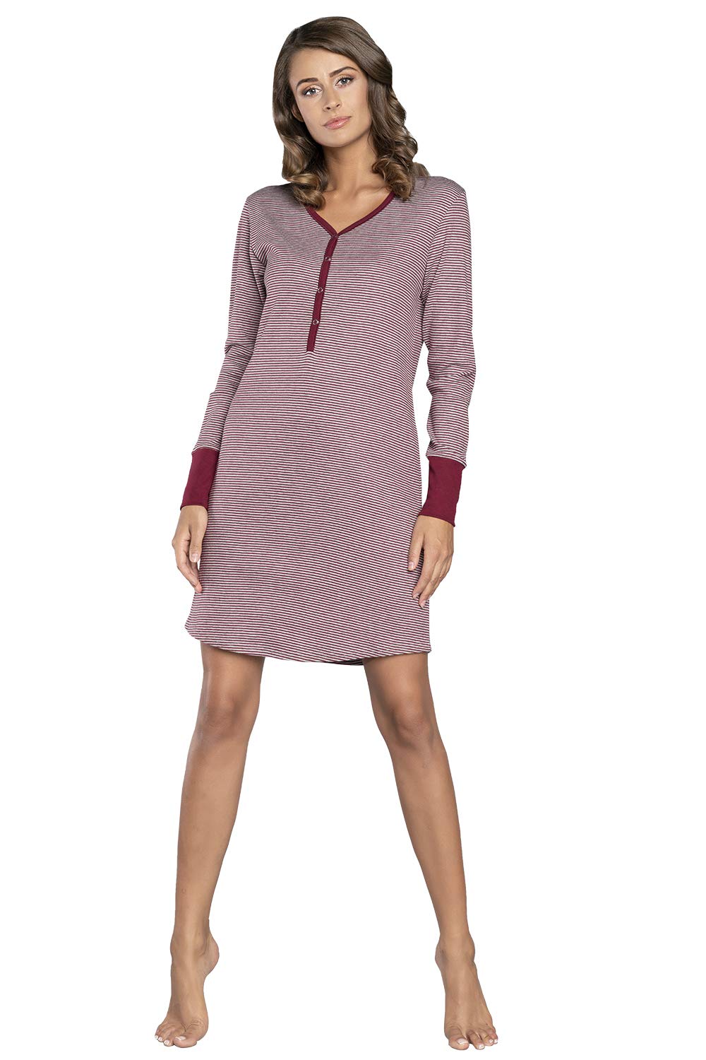 Italian Fashion Camison Lactancia Hospital | Ropa Premama Embarazada | Ropa Embarazada Mujer con Cierre | Camison Hospitalario Mujer | Bata Maternidad Hospital S-XXL — view 6