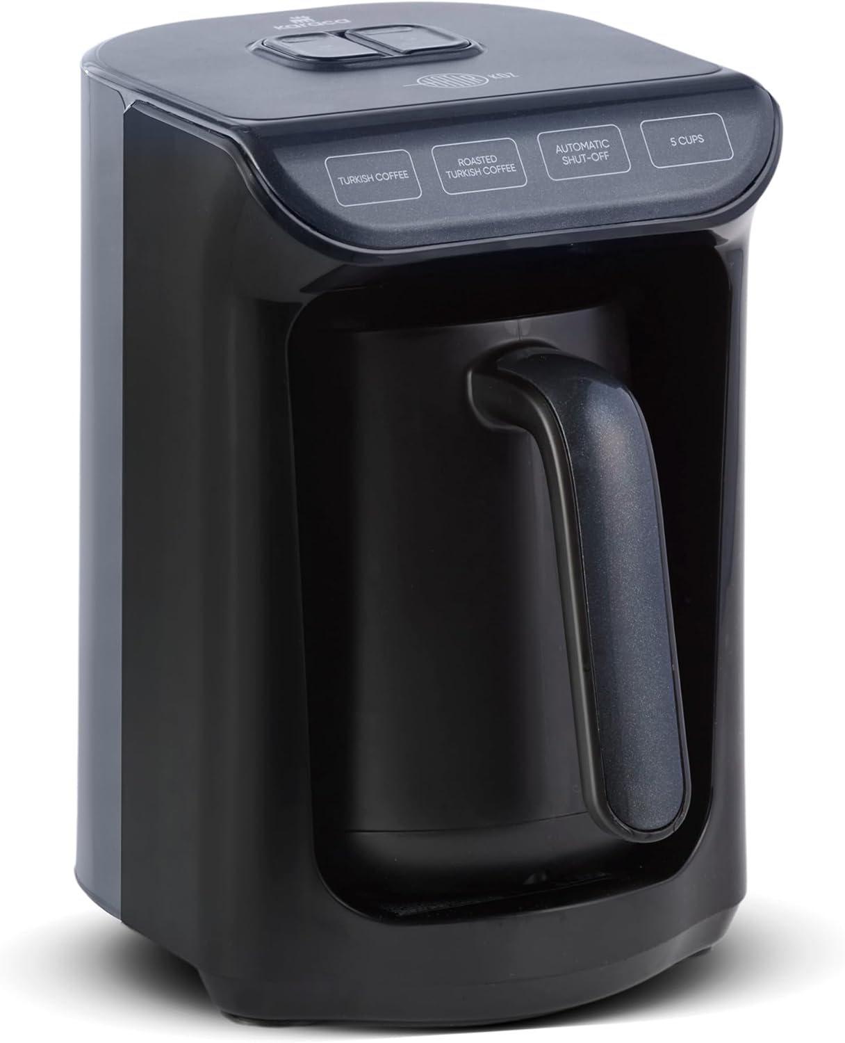 Karaca Hatır Köz Türk Kahve Makinesi Shiny Black 535 W