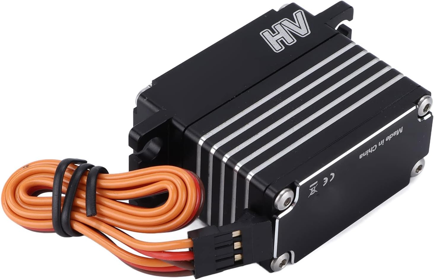 高トルクメタルギアサーボ、25T スプライン、防水、耐久性、RC カーボートロボット用