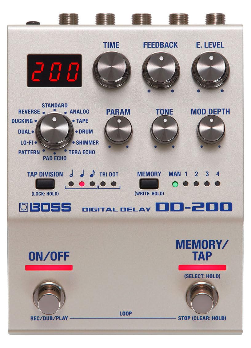 BOSS DD-200 デジタルディレイエフェクター Amazon | BOSS ボス デジタルディレイ DD-200 Digital Delay