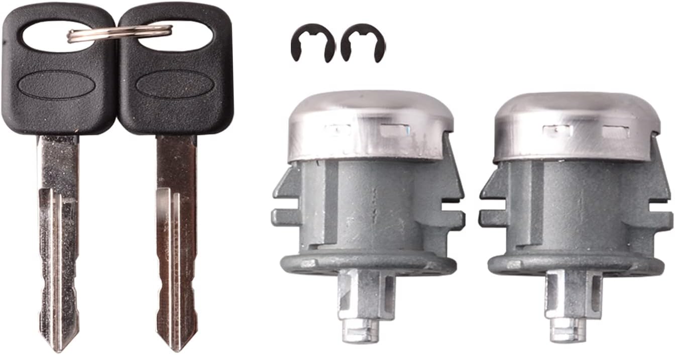 Amazon.com: Unikpas Door Lock Cylinder&Key Set Compatible for Ford F150 ...