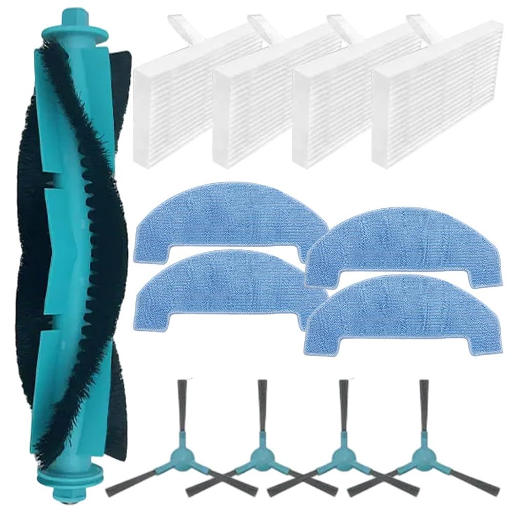 Kit Exvac700 et Pioneer : pièces de rechange avec brosse rouleau, filtres et brosses latérales