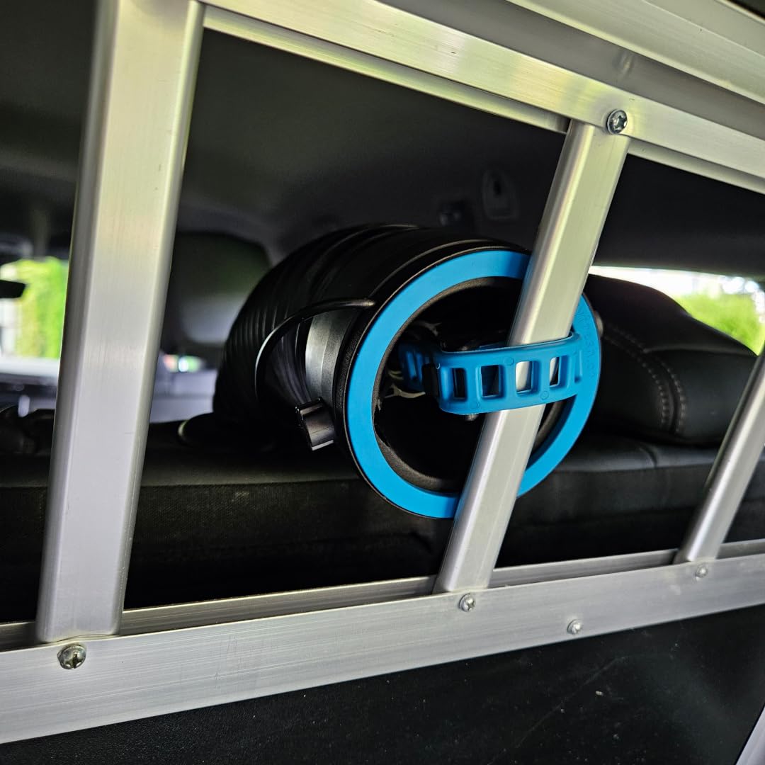 Doggyfresh Ventilación, refrigeración para perros en el coche (azul) | Transporte aéreo activo
