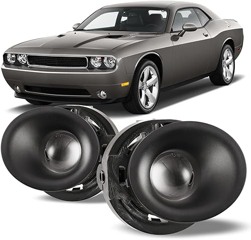 Winjet Compatible con Dodge Challenger 2015 2016 2017 2018 2019 2020 - Luces antiniebla de conducción + interruptor + kit de cableado