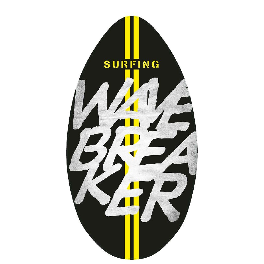 Tabla de esquí Wavebreaker de madera, 94 cm