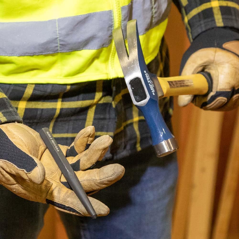 Klein Tools 66310 1/4-Inch Center Punch, 4-1/4-Inch Length 4-1/4-Inch by 1/4-Inch