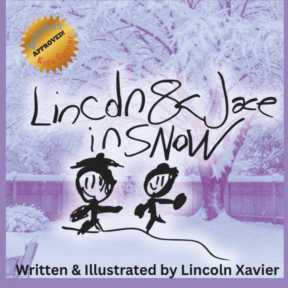 Lincoln & Jace In Snow: Celebrating a snow day with my brother!