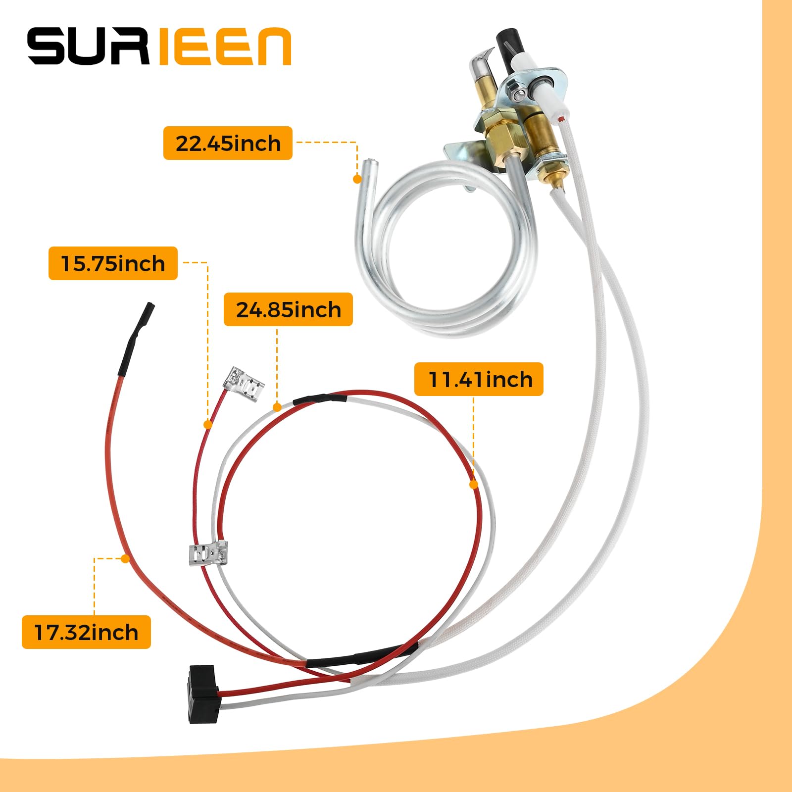 SURIEEN 100112330 9007876 9007877 Water Heater Pilot Assembly