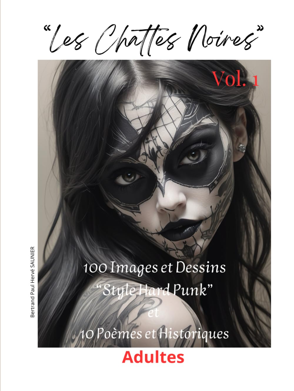 Les Chattes Noires recueil de 100 visuels hard punk et chroniques historiques