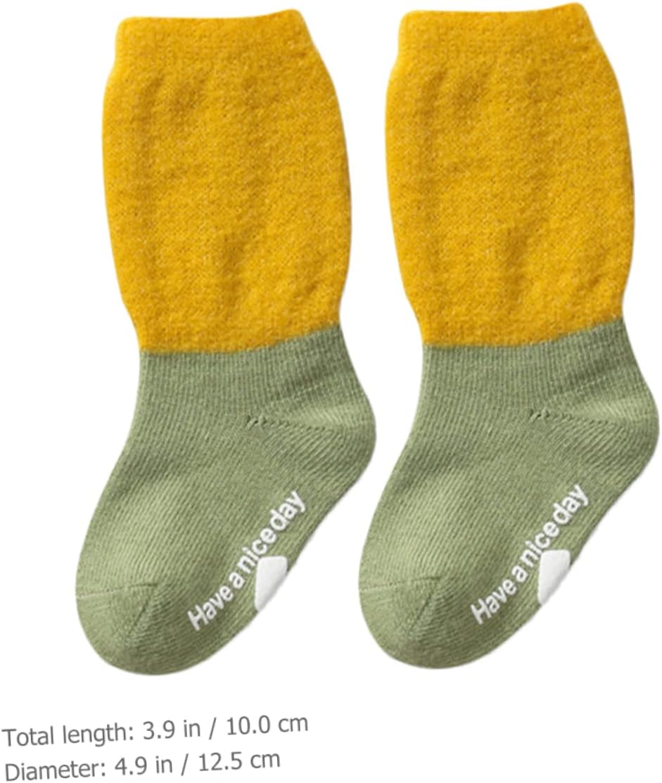 3pairs Non Slip Socks for Toddlers Grip Socks for Boy Girl Boys and Girls