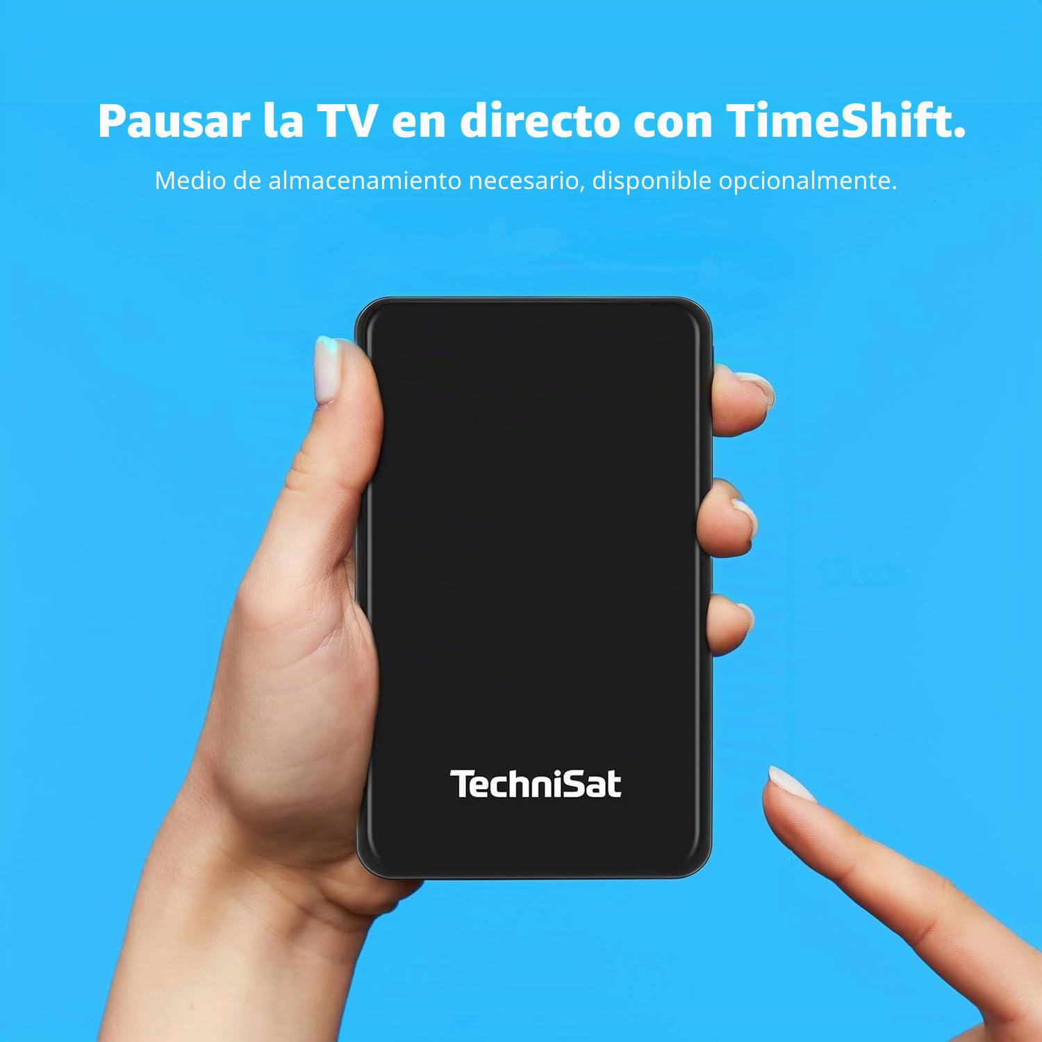 TechniSat Digit ISIO S4 - Receptor satélite Twin con Pantalla alfanumérica (HDTV Twin-Tuner, DVB-S2, función de grabación PVR vía USB o en Red, HbbTV, Ci+, HDMI) Negro
