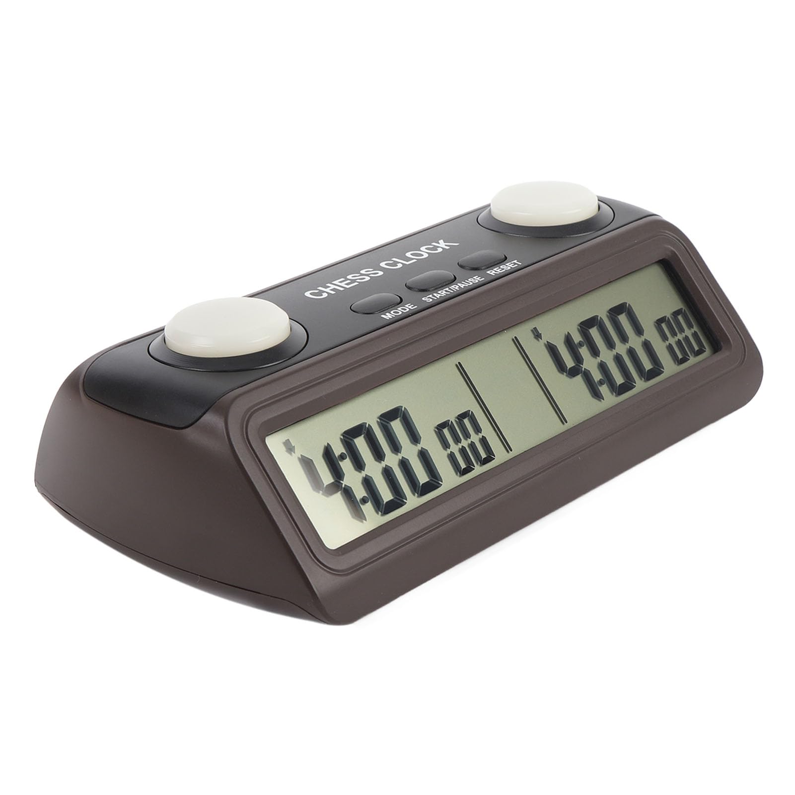 Orologio da Scacchi Digitale Multifunzionale, Timer con modalità di Cronometraggio Personalizzabili, Conto Alla Rovescia per Incremento del Tempo Base per Mossa e Monitoraggio dei Round, per