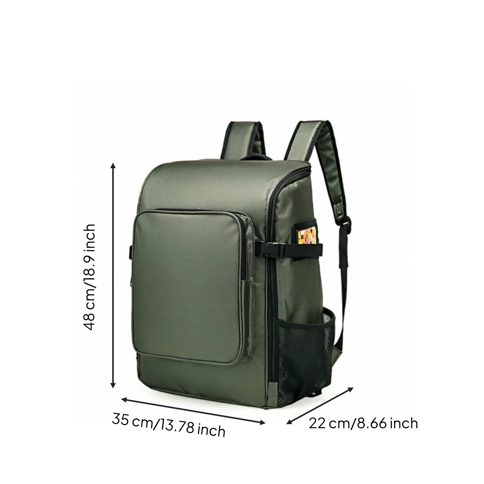 Sac à Sac à outils’outil Nettoyage, Vert, Vert Militaire, Une Poche, Grand