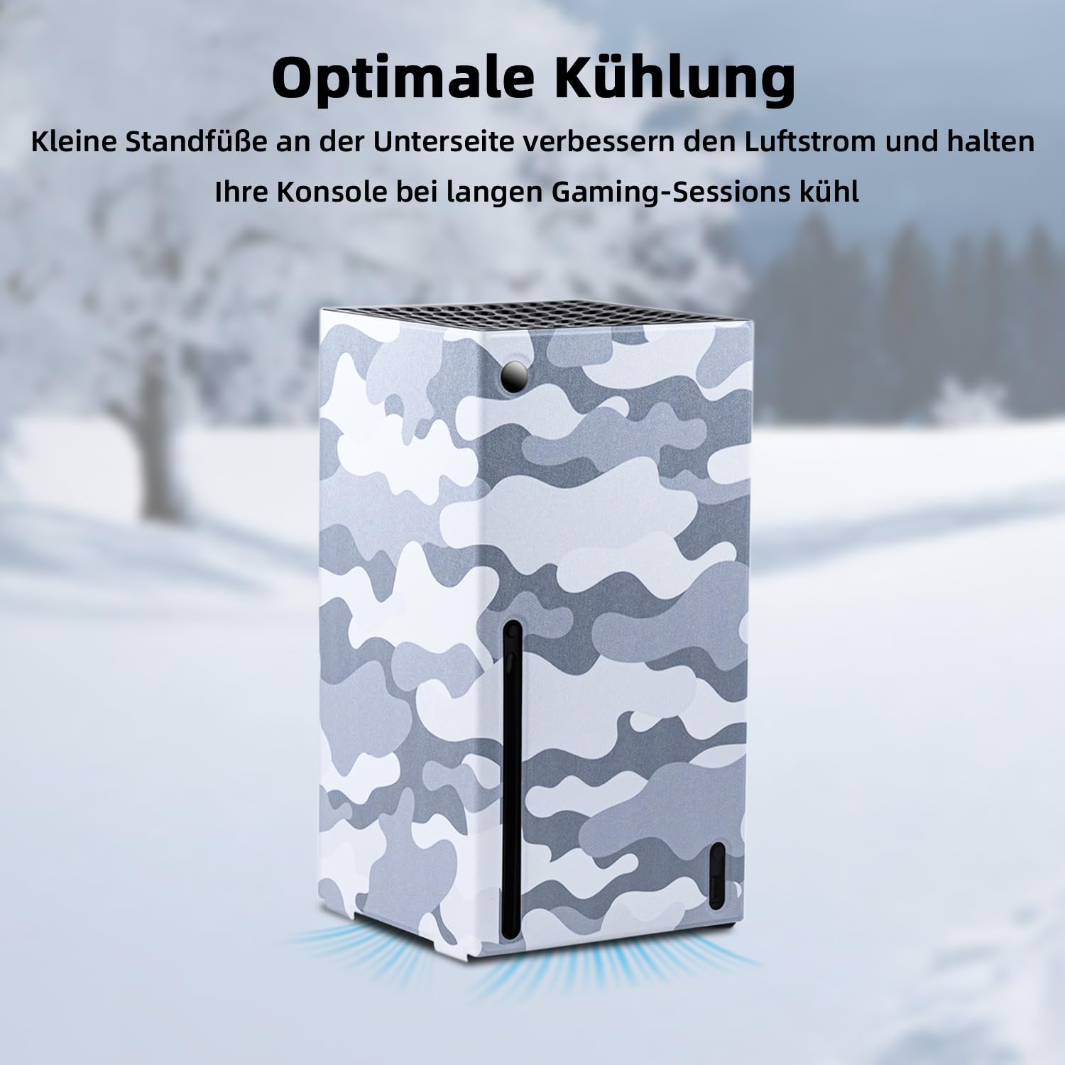 Mcbazel Magnetische Smart Wraps Hülle Schutzhülle Hülle Abdeckung Case für Xbox Series X