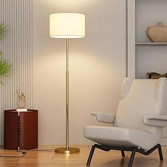 Furniture Standing Lamp, Floor Lamp, LED Torchiere Lighting, Shade Lamp, Ceiling Lamp, Living Room Floor Lamp, Nordic Solid Simple Interior Lighting Modern for Living Room, Bedroom, Reading