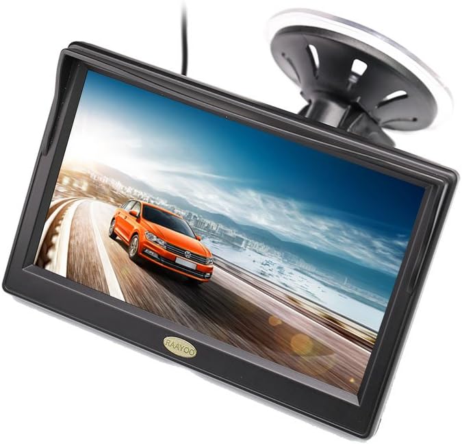 Black Friday - 40% OFF Backup Camera Monitor,RAAYOO S5-001 5 inch High Definition TFT LCD Monitor Display Screen for Car Rear View Camera with 2 Optional Bracket,2 Way Video Input,12V/24V(5 inch-01) Get Discount 70% Price Backup Camera Monitor,RAAYOO S5-001 5 inch High Definition TFT LCD Monitor Display Screen for Car Rear View Camera with 2 Optional Bracket,2 Way Video Input,12V/24V(5 inch-01)