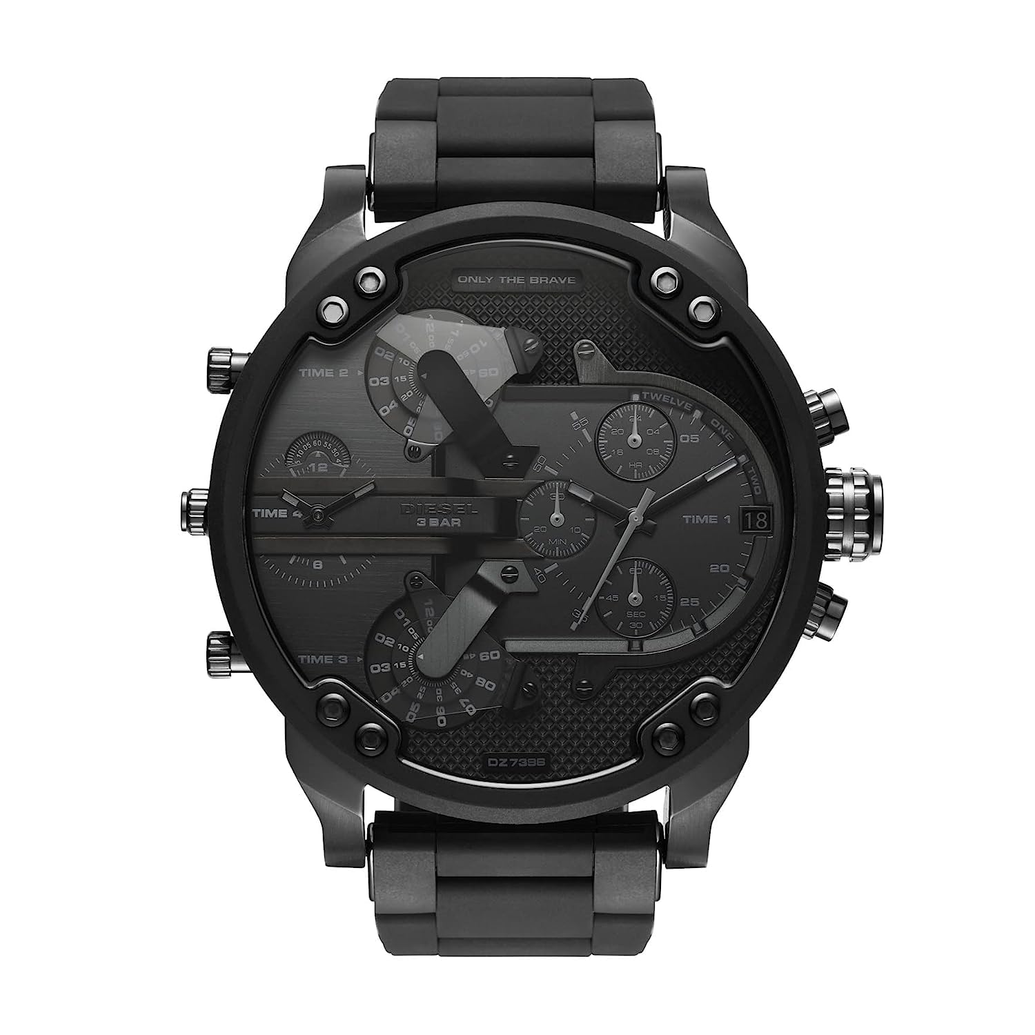 DieseI Silicone Mr. Daddy 2.0 Chronograph Black Dial Mens Watch Dz7396 (B0C8DGHCJ4) Amazon Price History, Amazon Price Tracker