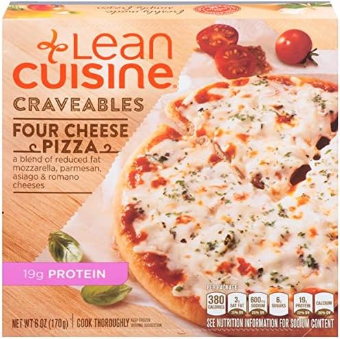 Lean Cuisine, Craveables Four Cheese Pizza, 6 Oz. (8 Count)