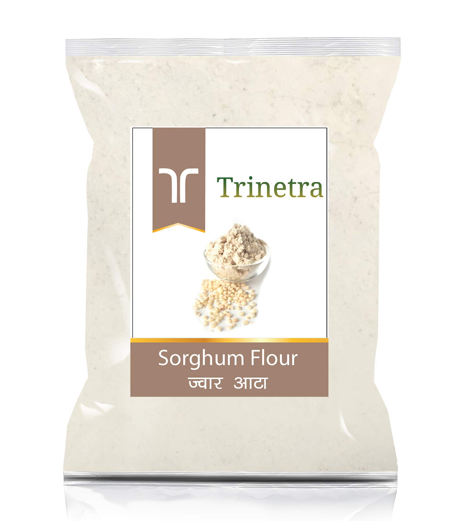 Trinetra Jowar Atta (Sorghum Flour)| 500Gm packing| For Weight Loss| Gluten-Free| Immunity booster| Healthy Whole Grain (B08SMJ3HPS) Amazon Price History, Amazon Price Tracker