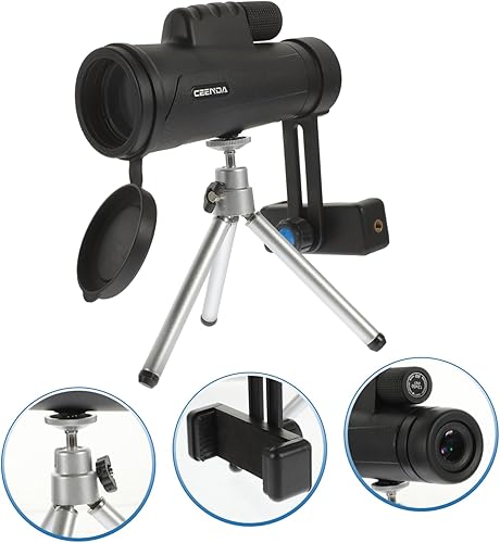 Miniatura 3 de 1 telescopio monotub monoscopio telescopio telescopio telescopio monoculares telescopio telescopio con trípode impermeable de un solo tubo