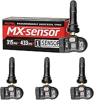 Vista 8 de Autel TPMS Sensor MX-Sensor 315MHz+433MHz 2 en 1 TPS218 Sensor de presión de los neumáticos Sistema de monitoreo Sensor Programa Universal Reemplazo