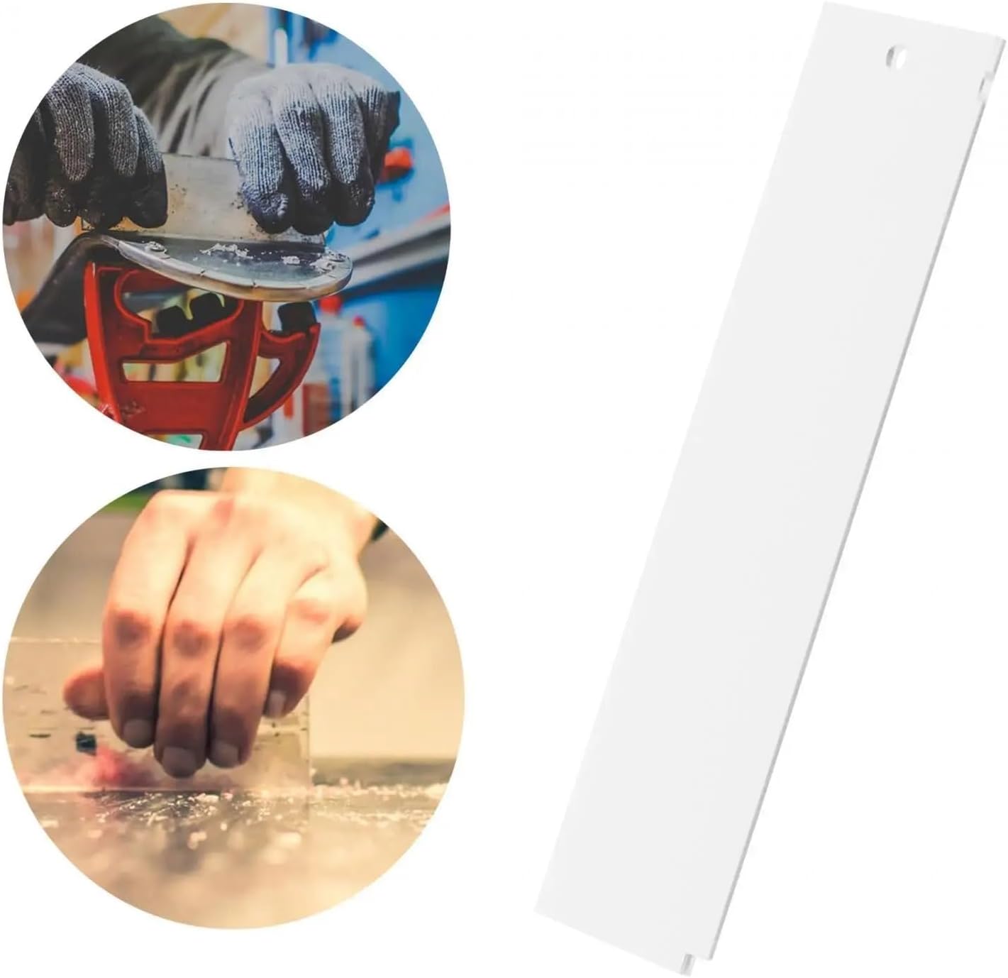 Ski wax scraper set, Snowboard Scraper 4 PCS Wax Removal Tool Clear Board