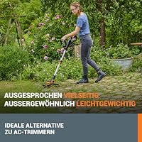 WORX WG163E.9 Akku Rasentrimmer 20V – Rasen – 2-in-1 Funktion: Rasentrimmer und Kantenschneider – Inkl. Distanzschutz, Kantenschneiderad, Fadenspule – Ohne Akku & Ladegerät – Ansicht 2