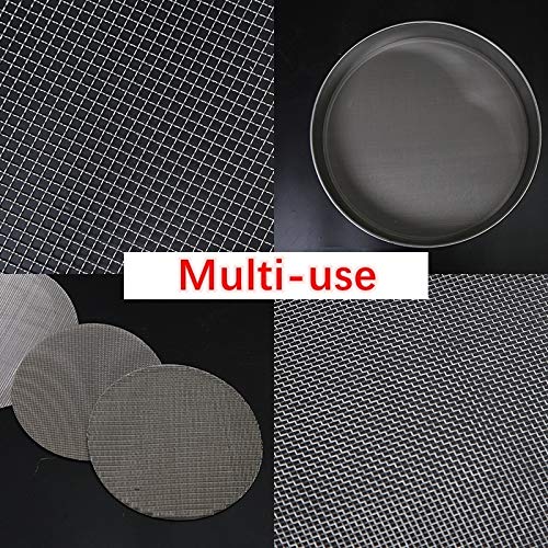 HWW-GONGYELW, 1st 304 RVS Filter Mesh Screen 4-500 Mesh RVS Geweven Mesh Metalen Draad Mesh Screening Auto Fix Sheet… - Image 5