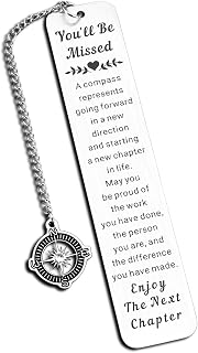 Farewell Go Away Gift for Coworkers Leaving Gifts for Women Wecome Back Gift Boss Lady Bookmark Manager Retirement Gift for Woman