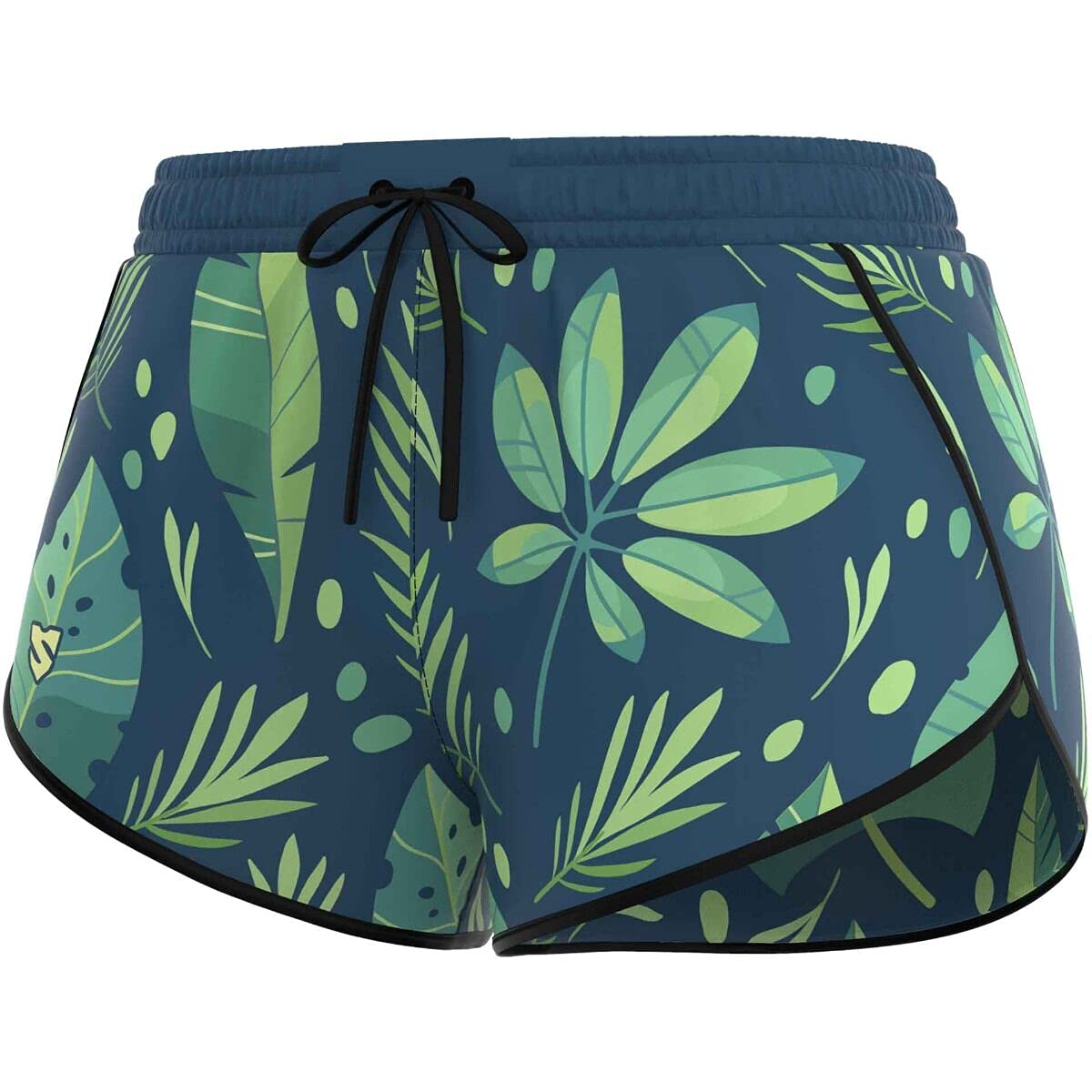 SMMASH Sportbekleidung für Urlaub am Wasser, Kurze Bade-Shorts für Damen, Bequeme Badehose und Trainingshorts, Bunte Sporthose, Stylishe Boardshorts, Hergestellt in der EU