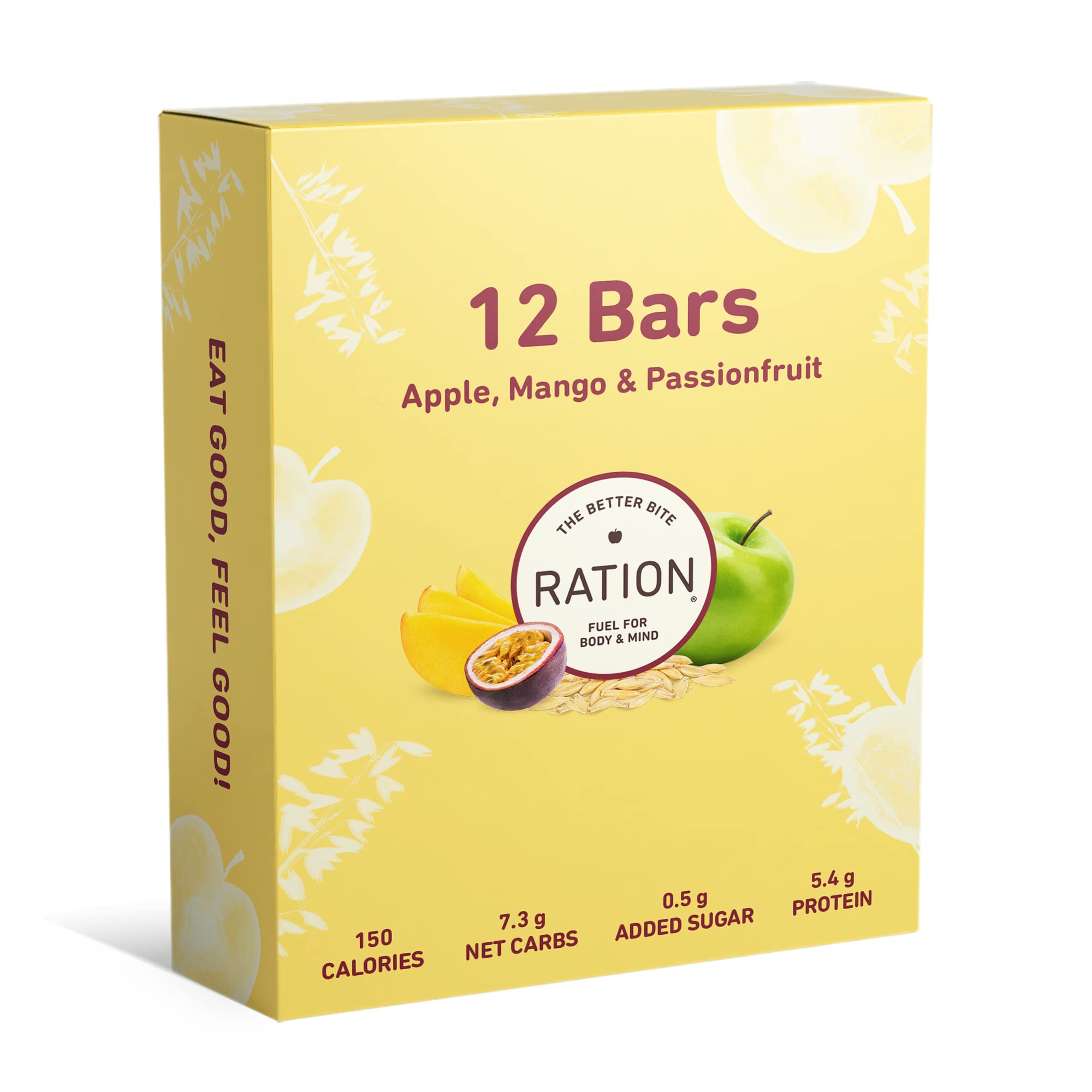 Buy Ration Bars! y Snacks with Apple, Passion Fruit & Mango. Gluten