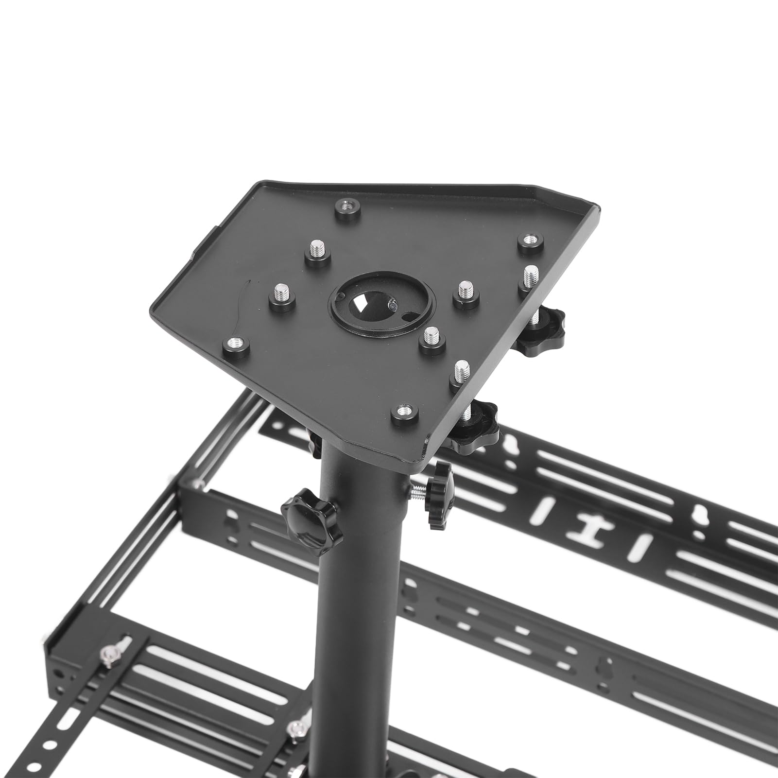 Kit di montaggio per colmo del tetto Angolo regolabile Installazione senza trapano Costruzione PC in acciaio legato di alta qualità per il di montaggio di pannelli solari di