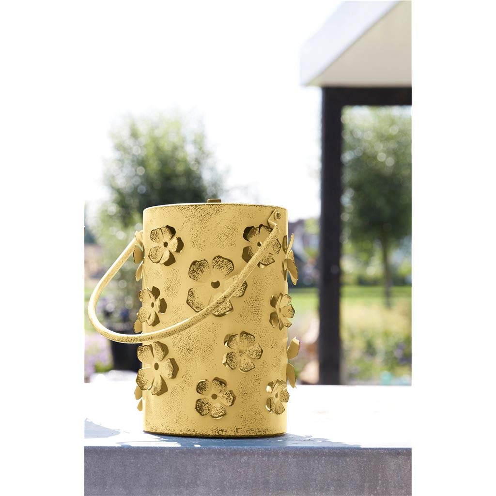 Luxform Lighting Daisy Flower LED Solar Lantern (Yellow)