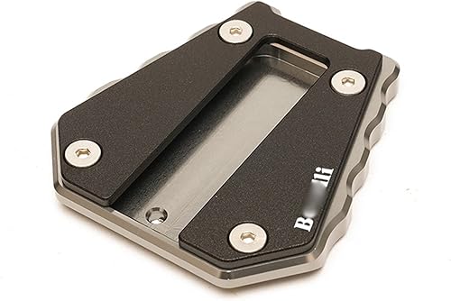 Miniatura 2 de Tablero de extensión para Benelli TRK502 BN600GS BN600 BJ600 TRK 502X BN 600 Moto Kickstand lateral soporte lateral ampliar almohadillas de