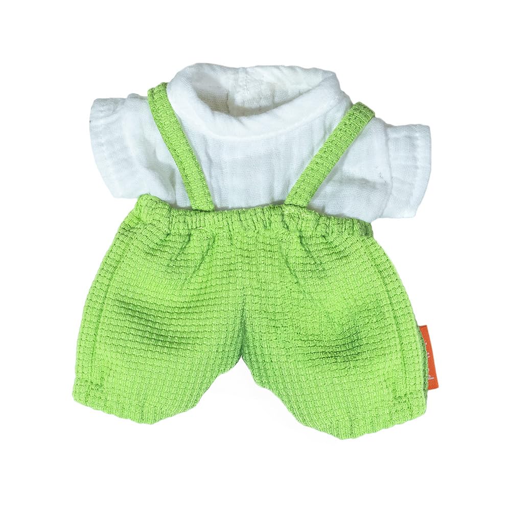 Miniland - Clothes for 21 cm Doll, Clothing Accessory for Dolls, Overalls and Summer T-Shirt