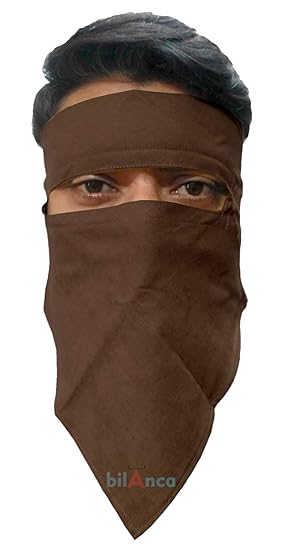 bilAnca Pure Cotton Anti-dust Full Mouth Face Mask Men Women Kids Anti Haze Windproof Scooter Bike Rider Protect from Pollution Sun Rays Make in India