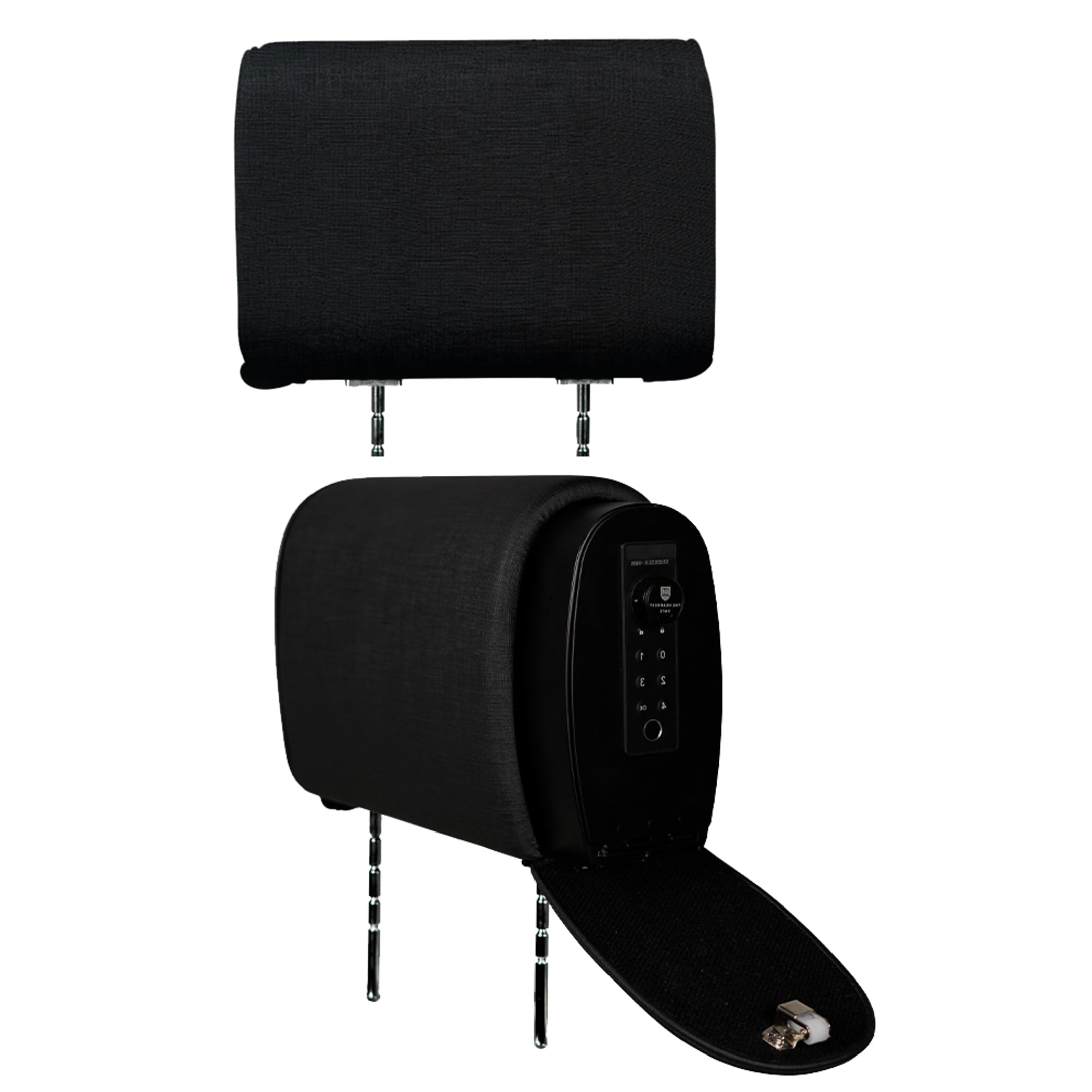 THE HEADREST SAFE Removable Slide Bundle Headrest Safe - Passenger Seat