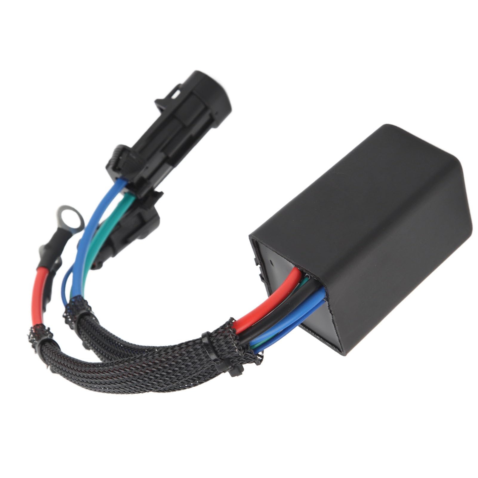 Keenso Przekaźnik Trim Tilt 12V, Zestaw Przekaźników ABS z 6 Zaciskami,