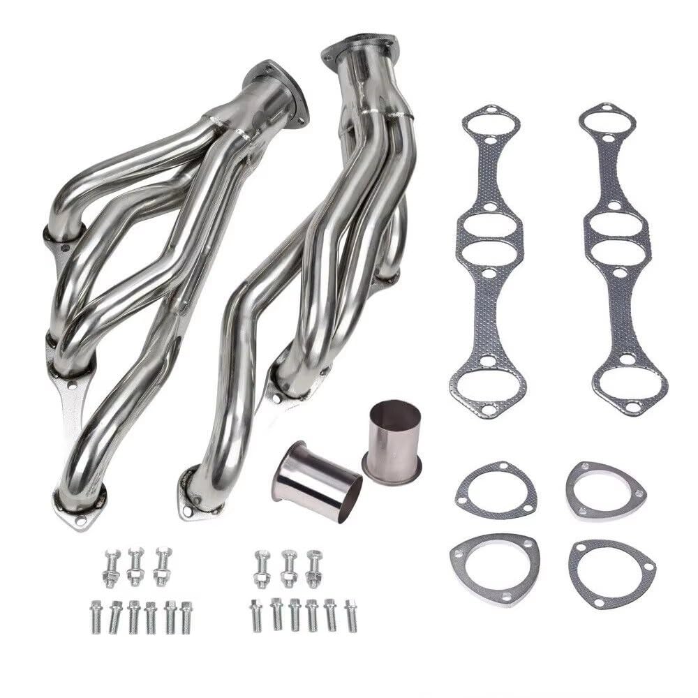 Collettore Di Scarico Per Chevy Per Small Per Block Per SB V8 265, 267, 283, 302, 305, 307, 327Collettori Collettore Scarico In Acciaio Inossidabile Motore Collettore Scarico Motore
