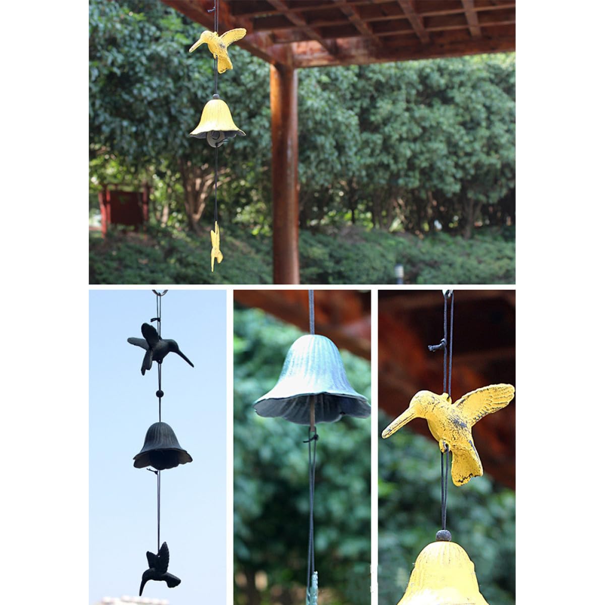 Carillon à vent japonais apaisant pour retrouver le calme au jardin