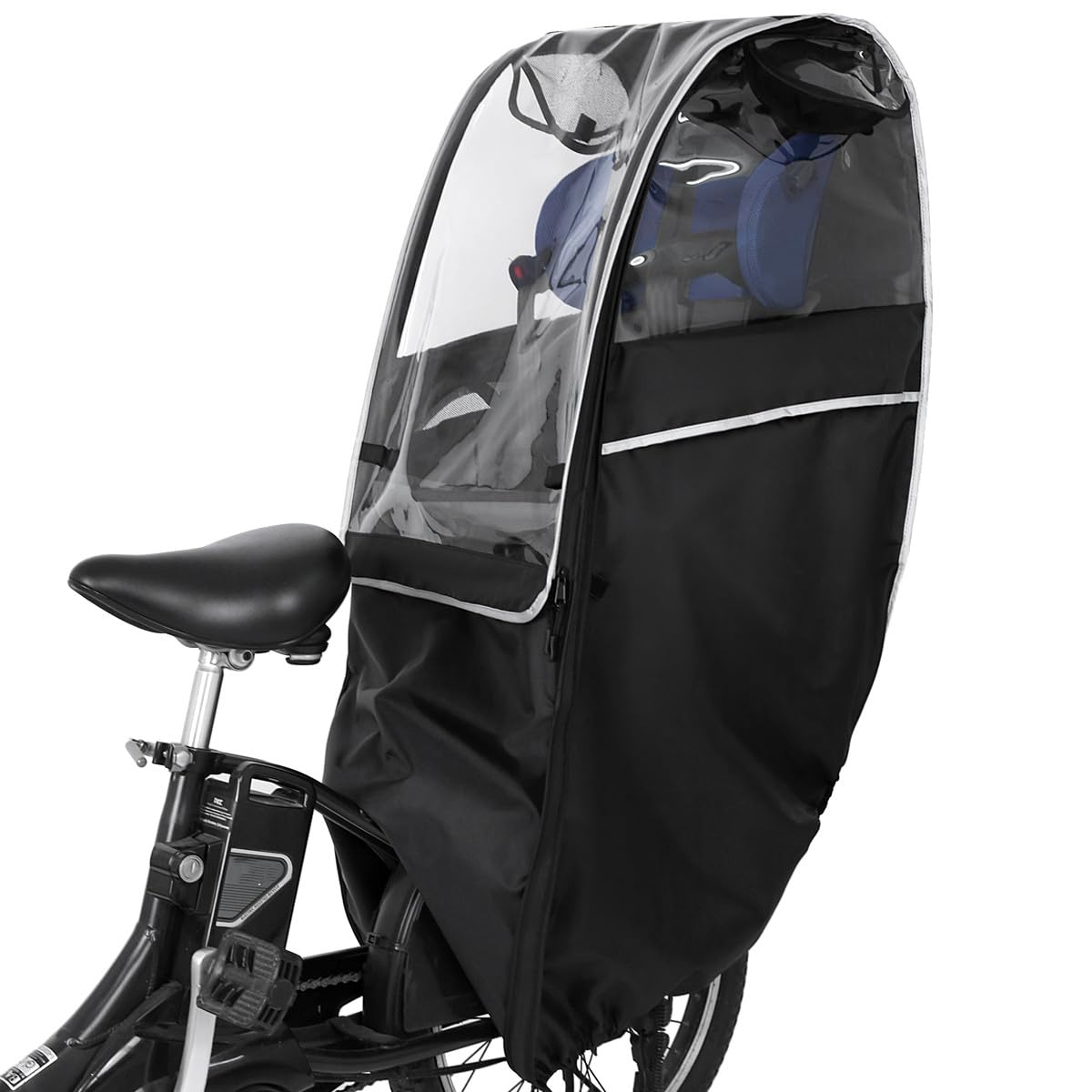 Amazon.co.jp: 自転車 レインカバー チャイルドシート 後ろ 子供乗せ