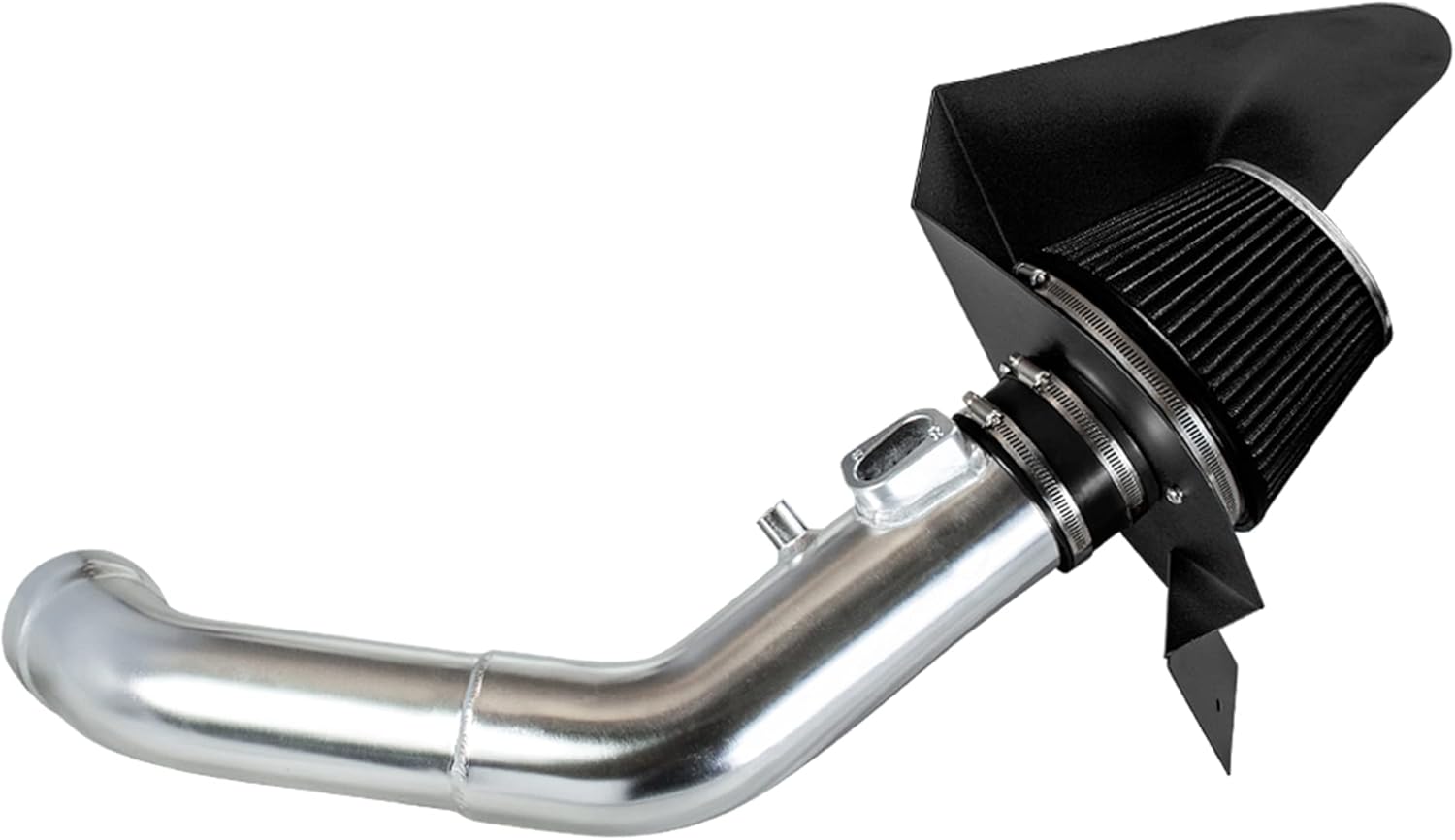 Cold Air Intake System with Heat Shield Intake Kit + Filter Combo Black Compatible For 12-15 335i / 14-16 435i / 13-16 M135i / 14-16 M235i / 16-18 M2