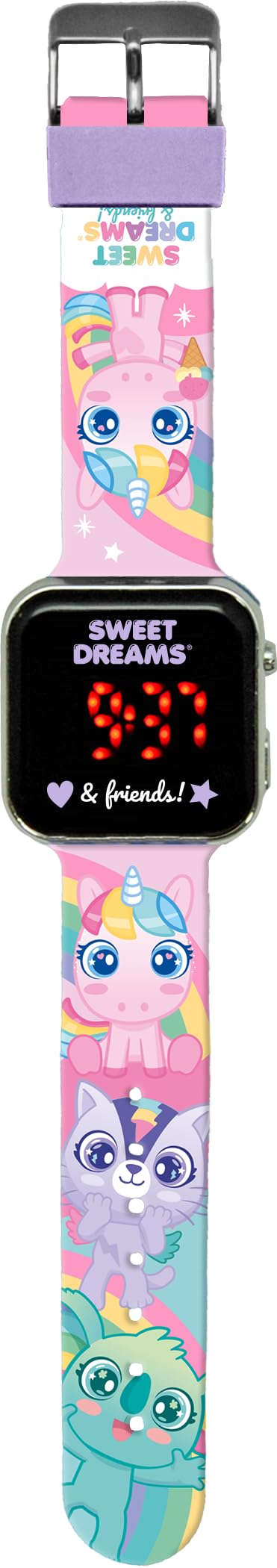Kids Licensing - Reloj Digital LED para Niño y Niña con Personajes,Tiene Funciones de Hora, Fecha y Correa Ajustable — view 34