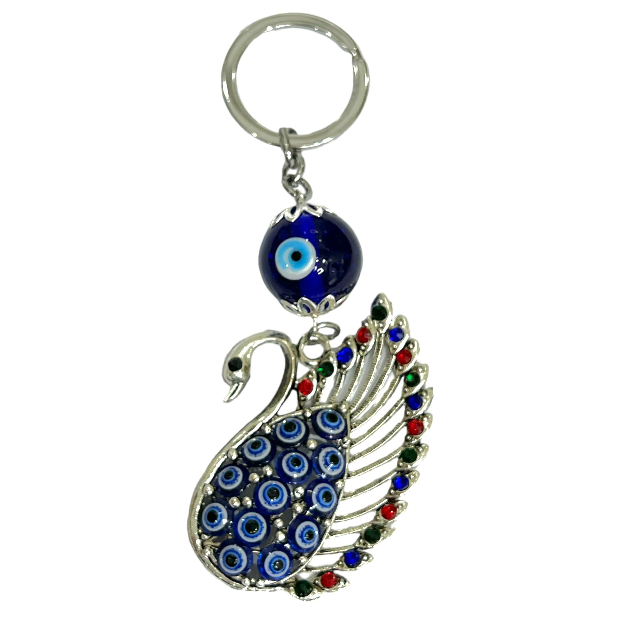 Evil Eye Keychain - Stainless Steel Gift -21