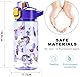 MHwan Robuste und Bruchsichere Trinkflasche Kinder, 600ml, BPA-Frei, Schöne Kinder Wasserflasche Geeignet für Schule Reisen, Tragbare Trinkflasche Kind