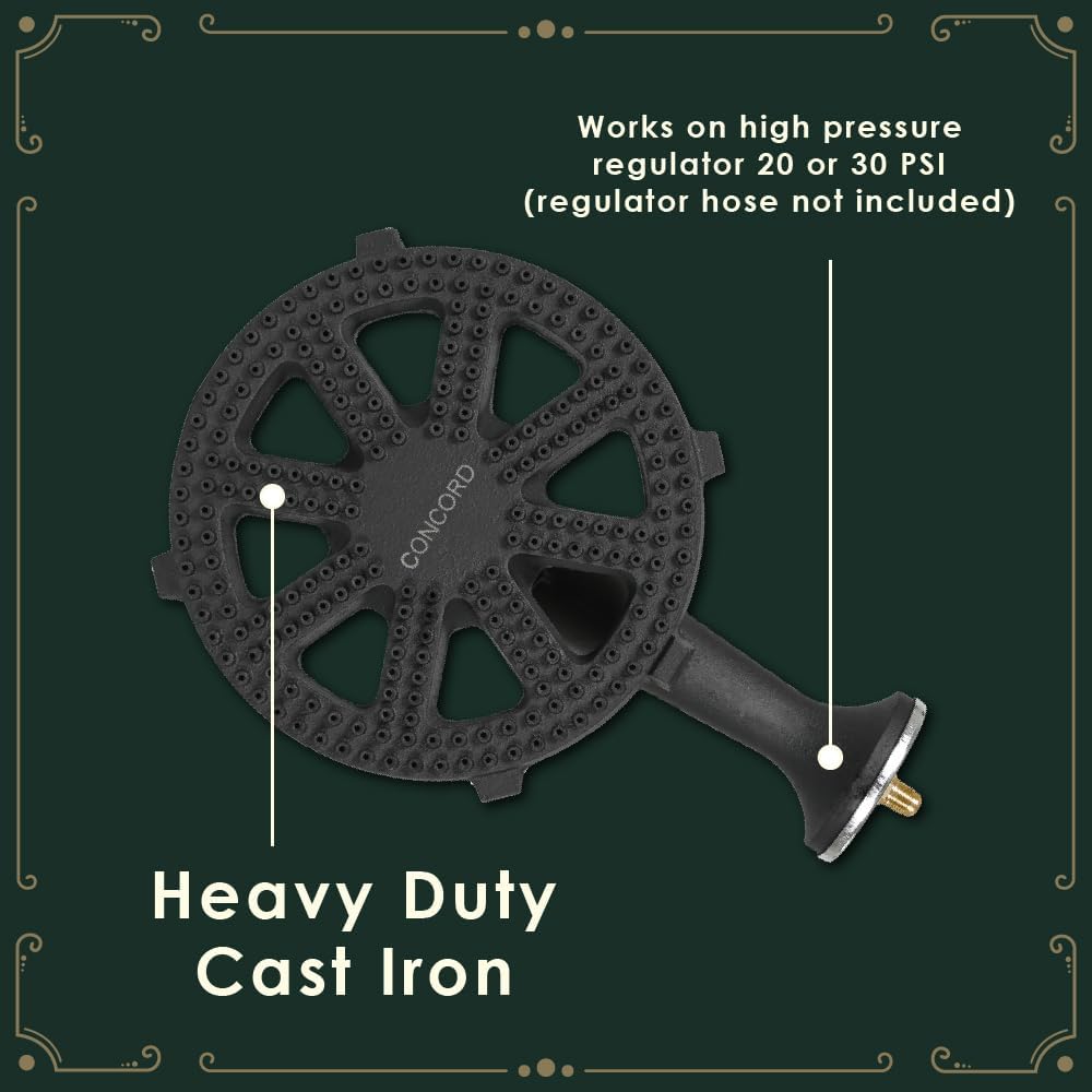 CONCORD Banjo Burner 10" Diameter Burner Head